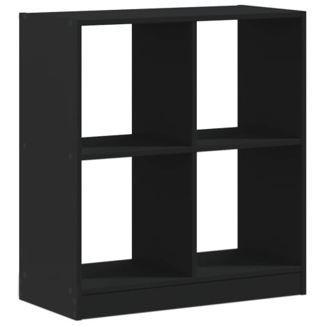 vidaXL Boekenkast 68,5x32x75 cm bewerkt hout zwart afbeelding2 - 1