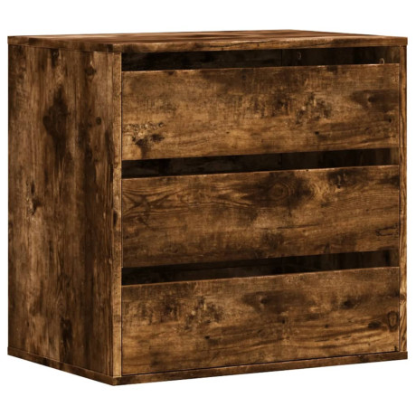 vidaXL Ladekast 60x41x58 cm bewerkt hout gerookt eikenkleurig afbeelding2 - 1