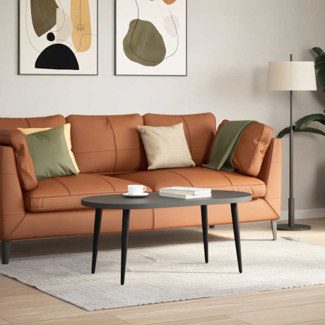 vidaXL Salontafelpoten conische vorm 4 st 30-31 cm staal zwart afbeelding2 - 1