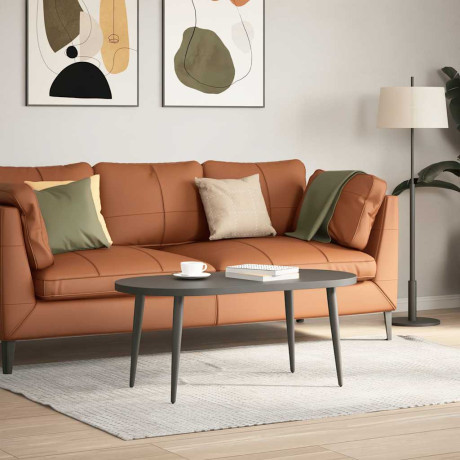 vidaXL Salontafelpoten conische vorm 4 st 30-31 cm staal antraciet afbeelding2 - 1