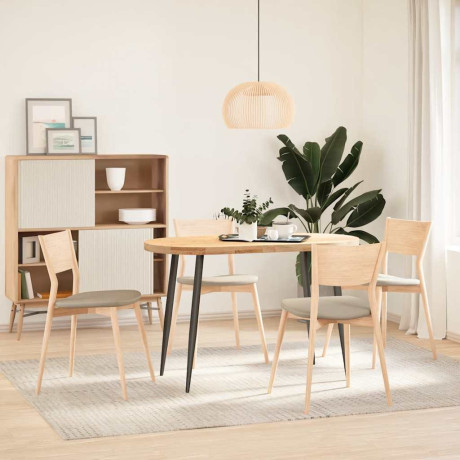 vidaXL Console tafelpoten conische vorm 4 st 72-73 cm staal antraciet afbeelding2 - 1