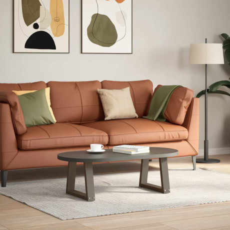 vidaXL Salontafelpoten 2 st V-vormig 30x(30-31,3) cm staal naturel afbeelding2 - 1