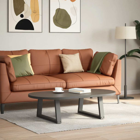 vidaXL Eettafelpoten 2 st V-vormig 50x(30-31,3) cm staal antraciet afbeelding2 - 1