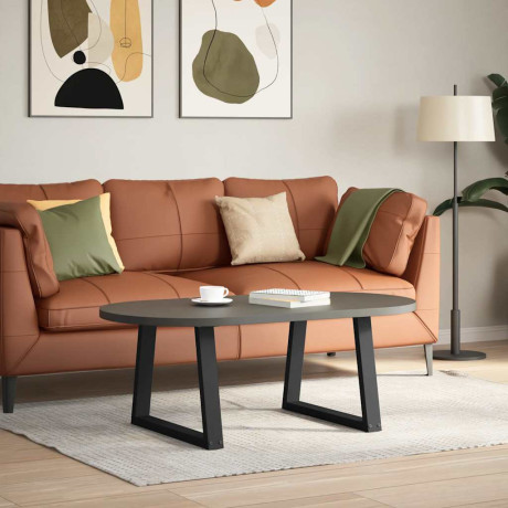 vidaXL Eettafelpoten 2 st V-vormig 60x(42-43,3) cm staal zwart afbeelding2 - 1