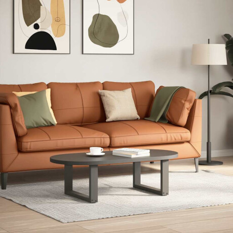 vidaXL Salontafelpoten 2 st U-vormig 50x(30-31) cm staal antraciet afbeelding2 - 1