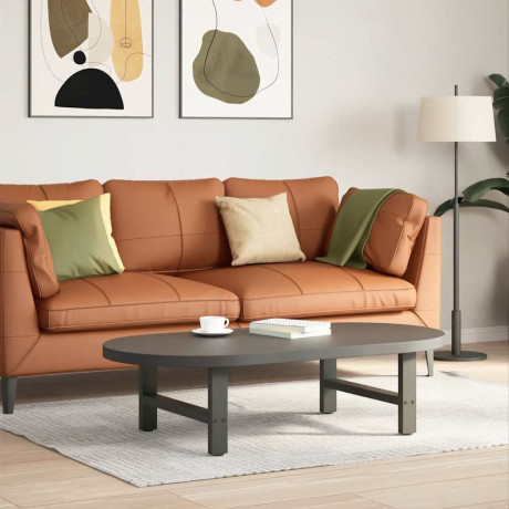 vidaXL Salontafelpoten 2 st 60x(30-31) cm staal antracietkleurig afbeelding2 - 1