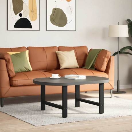 vidaXL Salontafelpoten 2 st 70x(42-43) cm staal zwart afbeelding2 - 1