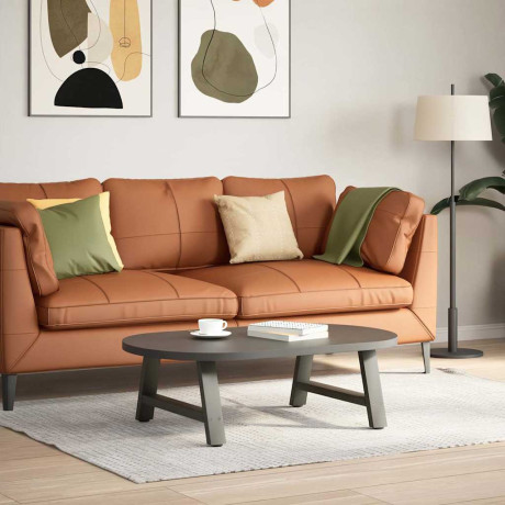 vidaXL Salontafelpoten 2 st A-vormig 70x(30-31) cm staal antraciet afbeelding2 - 1