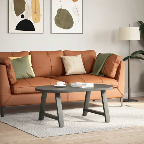 vidaXL Salontafelpoten 2 st A-vormig 60x(42-43) cm staal antraciet afbeelding2 - 1