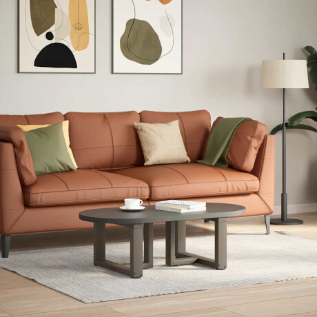 vidaXL Salontafelpoten 2 st T-vormig 40x25x(30-31) cm staal naturel afbeelding2 - 1