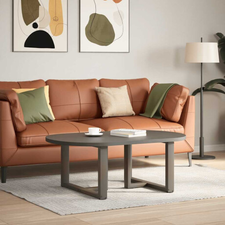 vidaXL Salontafelpoten 2 st T-vormig 60x25x(42-43) cm staal naturel afbeelding2 - 1
