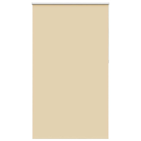 vidaXL Rolgordijn verduisterend 125x210 cm stofbreedte 121,6 cm beige afbeelding2 - 1