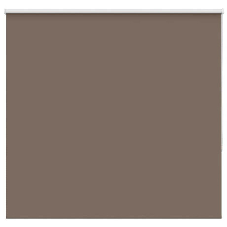 vidaXL Rolgordijn verduisterend koffie 145x150 cm stofbreedte 141,6 cm afbeelding2 - 1