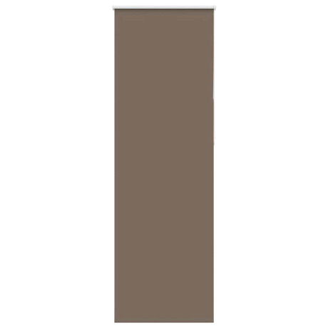 vidaXL Rolgordijn verduisterend koffie 65x210 cm stofbreedte 60,7 cm afbeelding2 - 1