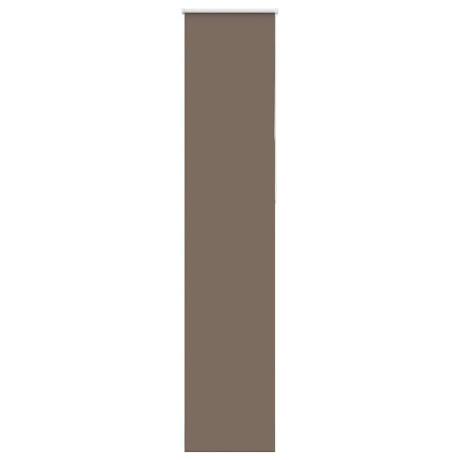 vidaXL Rolgordijn verduisterend koffie 60x230 cm stofbreedte 55,7 cm afbeelding2 - 1
