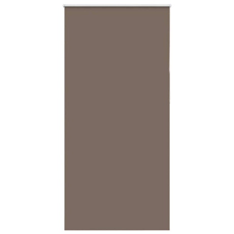vidaXL Rolgordijn verduisterend koffie 110x230 cm stofbreedte 105,7 cm afbeelding2 - 1