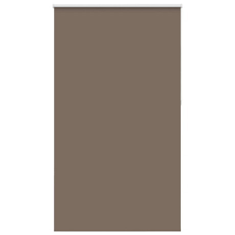 vidaXL Rolgordijn verduisterend koffie 130x230 cm stofbreedte 126,6 cm afbeelding2 - 1