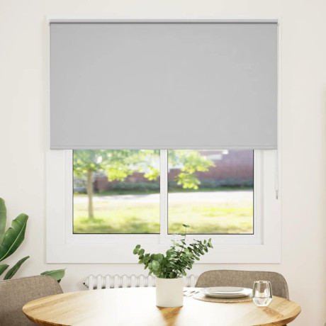 vidaXL Rolgordijn verduisterend 140x130 cm stofbreedte 136,6 cm afbeelding2 - 1