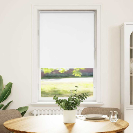 vidaXL Rolgordijn verduisterend 80x130cm stofbreedte 75,7 cm polyester afbeelding2 - 1