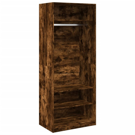 vidaXL Kledingkast 80x50x200 cm bewerkt hout gerookt eikenkleurig afbeelding2 - 1