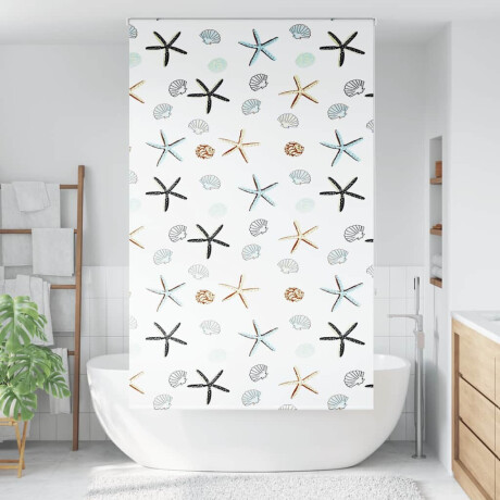 vidaXL Doucherolgordijn 120x240 cm stofbreedte 116 cm afbeelding2 - 1