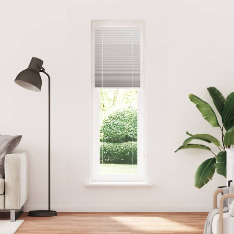 vidaXL Plisségordijn 60x200 cm stofbreedte 59,4 cm polyester afbeelding2 - 1