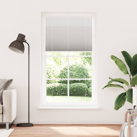 vidaXL Plisségordijn 110x200 cm stofbreedte 109,4 cm polyester afbeelding2 - 1