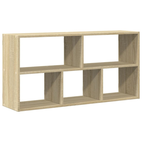 vidaXL Wandschap 100x25x50 cm bewerkt hout sonoma eikenkleurig afbeelding2 - 1
