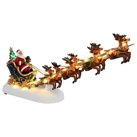 vidaXL Kerstversiering Multikleur 31.5 x 6.5 x 16 cm Kunststof afbeelding2 - 1