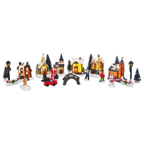 vidaXL Kerst Tafeldecoratie Multikleur 6.5 x 9.1 cm Kunststof afbeelding2 - 1