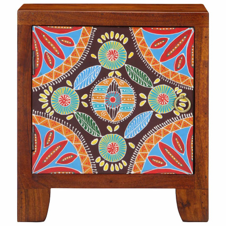 vidaXL Nachtkastje 40x30x45 cm massief acaciahout afbeelding2 - 1