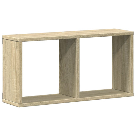 vidaXL Wandkast 60x16x30 cm bewerkt hout sonoma eikenkleurig afbeelding2 - 1