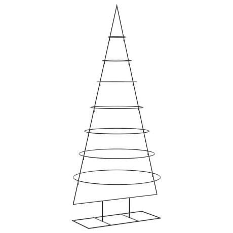 vidaXL | Metalen kerstboom | met standaard 210 cm Poedergecoat staal afbeelding2 - 1