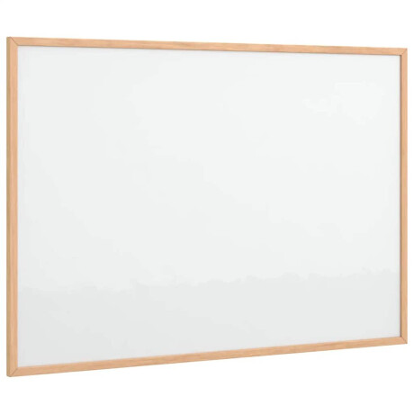 vidaXL Magnetisch whiteboard met massief grenenhouten frame 80x55 cm afbeelding2 - 1