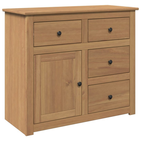 vidaXL Dressoir met lades PANAMA 93x40x80 cm massief grenenhout afbeelding2 - 1