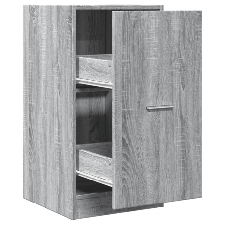 vidaXL Apothekerskast 40x41x77,5 cm bewerkt hout grijs sonoma eiken afbeelding2 - 1