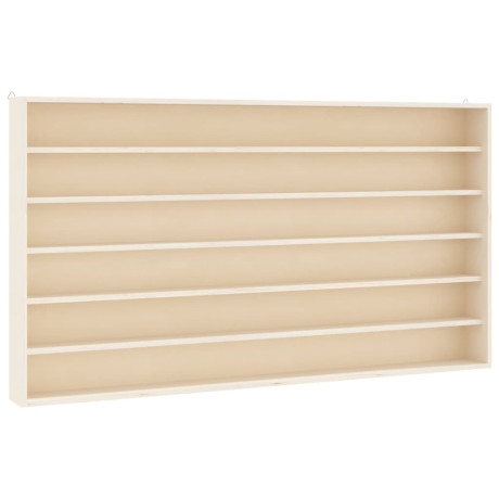 vidaXL Wandkast met 6 schappen 80x8,5x55 cm afbeelding2 - 1