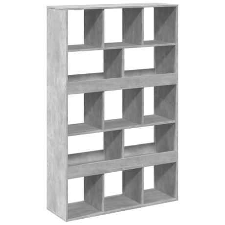 vidaXL Boekenkast 100x33x156,5 cm bewerkt hout betongrijs afbeelding2 - 1