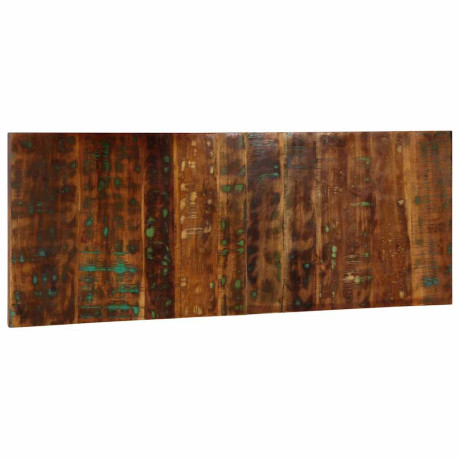 vidaXL Hoofdbord 140 cm massief gerecycled hout meerkleurig afbeelding2 - 1