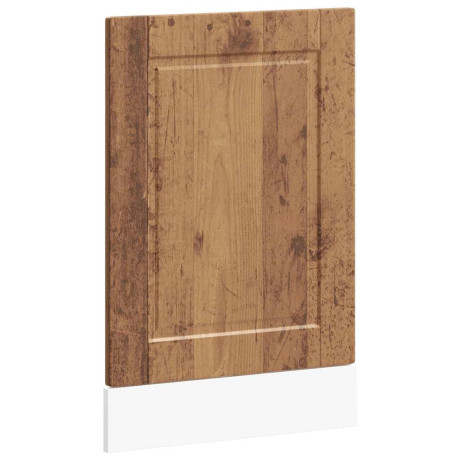 vidaXL Vaatwaspaneel Porto 45x1,5x57 cm bewerkt hout oud houtkleurig afbeelding2 - 1