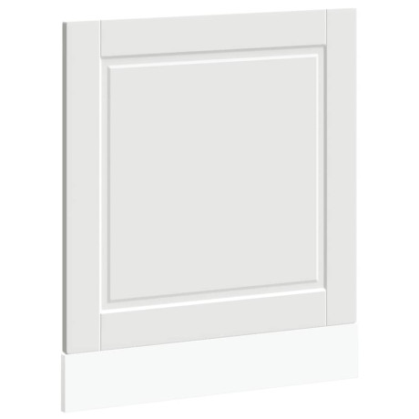 vidaXL Vaatwaspaneel Porto 60x1,5x57 cm bewerkt hout wit afbeelding2 - 1