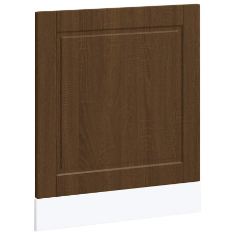 vidaXL Vaatwaspaneel Porto 60x1,5x57 cm bewerkt hout bruin eikenkleur afbeelding2 - 1