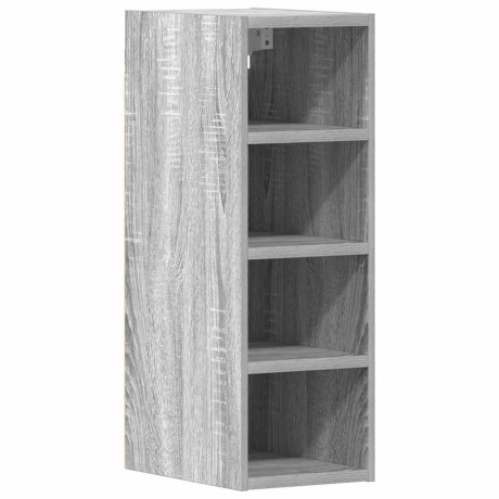 vidaXL Hangkast 20x29,5x60 cm bewerkt hout grijs sonoma eikenkleurig afbeelding2 - 1