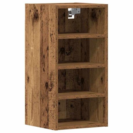 vidaXL Bovenkast Riga 30x29,5x60 cm bewerkt hout oud houtkleurig afbeelding2 - 1