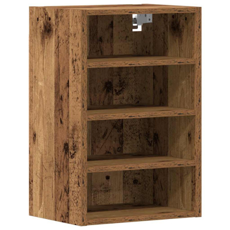 vidaXL Bovenkast Riga 40x29,5x60 cm bewerkt hout oud houtkleurig afbeelding2 - 1