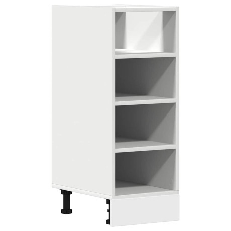 vidaXL Onderkast Riga 30x44,5x81,5 cm bewerkt hout wit afbeelding2 - 1