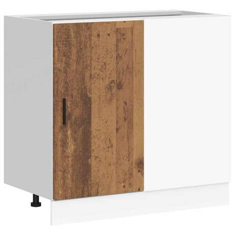 vidaXL Keuken onderkast Lyon bewerkt hout oud houtkleurig afbeelding2 - 1