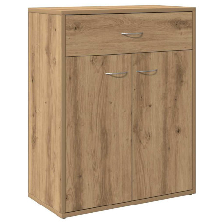 vidaXL Dressoir 60x30x75 cm bewerkt hout artisanaal eikenkleurig afbeelding2 - 1
