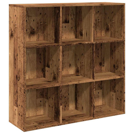 vidaXL Boekenkast 98x29x97,5 cm oud houtkleurig afbeelding2 - 1