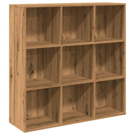 vidaXL Boekenkast 98x29x97,5 cm artisanaal eikenkleur afbeelding2 - 1